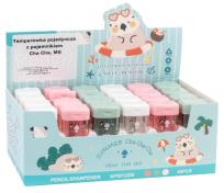 Opakowanie Temperówka pojedyncza z pojemnikiem Cha Cha M&G