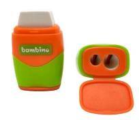 Opakowanie Temperówka z gumką 2w1 (16szt) BAMBINO