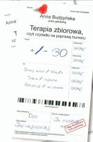 Okładka książki Terapia zbiorowa,czyli czytadło na poprawę humoru