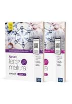 Okładka książki Teraz matura Chemia. Zb. zad. cz.1 i 2 ZR 2022 NE