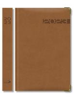 Opakowanie Terminarz 2023 B6 Lux brązowy