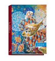 Opakowanie Terminarz 2024 A5 dzienny kolorowy anioł