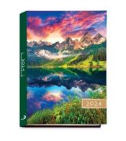 Opakowanie Terminarz 2024 A5 dzienny kolorowy krajobraz