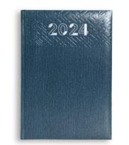 Opakowanie Terminarz 2024 A5 dzienny Milano - niebieski