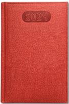 Opakowanie Terminarz 2024 B6 dzienny Print specjal czerwony