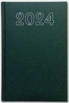 Opakowanie Terminarz 2024 B6 dzienny - zielony