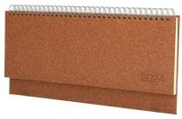 Opakowanie Terminarz 2024 leżący Natura brąz