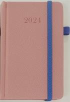 Opakowanie Terminarz 2024 tygod. 8x13cm Waran pastele MIX