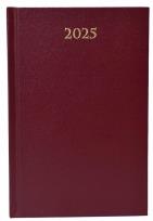 Opakowanie Terminarz 2025 dzienny B6 Divas bordowy