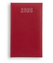 Opakowanie Terminarz 2025 Standard tygodniowy - czerwony