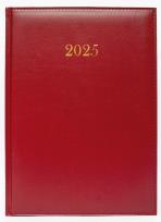 Opakowanie Terminarz 2025 tygodniowy A4 Divas z gąbką bordo