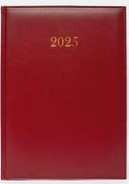 Opakowanie Terminarz 2025 tygodniowy B5 Divas z gąbką bordo