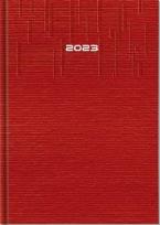 Opakowanie Terminarz Milano czerwony A5 r. 2023