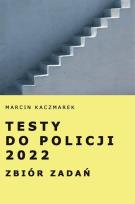 Okładka książki Testy do Policji 2022. Zbiór zadań