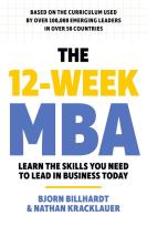 Okładka książki The 12 Week MBA