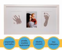 Opakowanie Tiny Memories - Potrojna ramka magic ink biała
