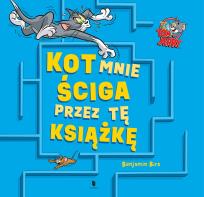 Okładka książki Tom i Jerry. Kot mnie ściga przez tę książkę