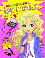 Okładka książki Top Moda. Kolorowanka