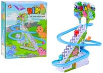 Opakowanie Tor zjeżdżalnia dla dinozaurów światła dźwięki