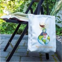 Opakowanie Torba na zakupy z kieszonką Podróże Shopperka