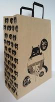 Opakowanie Torebka Kraft 320x420 XXL kot i mysz FRESH