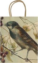 Opakowanie Torebka ozdobna A5 STBAG136 Ptaszek na gałęzi