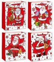 Opakowanie Torebka upominkowa M Boże Narodzenie MIX