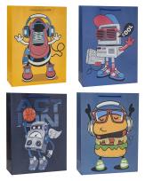 Opakowanie Torebka z brokatem 26x32x10cm mix ROZETTE