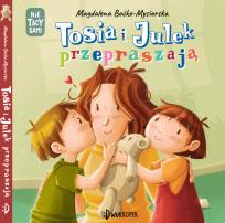 Okładka książki Tosia i Julek przepraszają