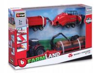 Opakowanie Tractor Gift Set Massey Ferguson 8740S BBURAGO