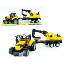 Opakowanie Traktor z koparką