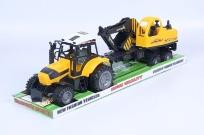 Opakowanie Traktor z maszyną budowlaną