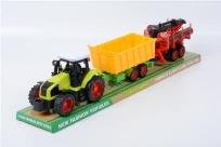 Opakowanie Traktor z maszynami rolniczymi