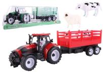 Opakowanie Traktor z przyczepą burtową i zwierzętami mix