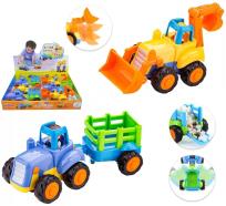 Opakowanie Traktor z przyczepą i koparką