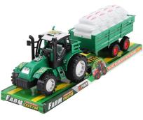 Opakowanie Traktor z przyczepą i ziarnem
