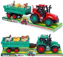 Opakowanie Traktor z przyczepą i zwierzętami MIX