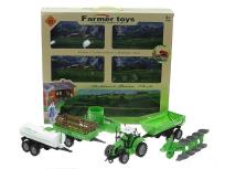 Opakowanie Traktor z zestawem przyczep i maszyn rolniczych