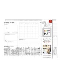 Opakowanie Transparentna mata Strigo Funny Mat Business planer 68x48 cm