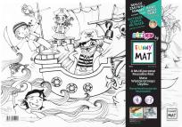 Opakowanie Transparentna mata Strigo Funny Mat Piraci 48x33.5 cm