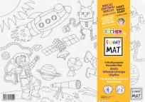 Opakowanie Transparentna mata Strigo Funny Mat Space 25x35 cm