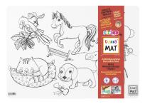 Opakowanie Transparentna mata Strigo Funny Mat Zwierzęta domowe 48x33.5 cm