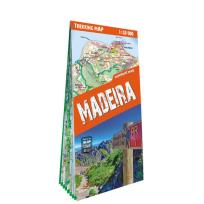 Okładka książki Trekking map Madeira 1:50 000 lam w.2024