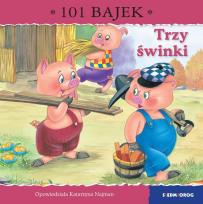 Okładka książki Trzy świnki. 101 bajek