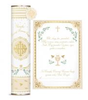 Opakowanie Tuba Pamiątka Komunijna Ornament