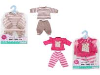 Opakowanie Ubranko dla lalki bobas 30cm MIX