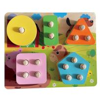 Opakowanie Układanka drewniana Kształty