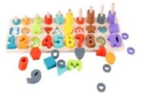 Opakowanie Układanka drewniana Montessori 4w1