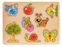 Opakowanie Układanka drewno