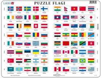 Opakowanie Układanka Flagi